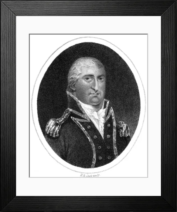 Framed Print : Captain Henry Inman Framed Print : Captain Henry Inman