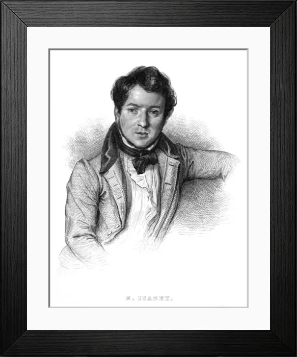 Framed Print : Eugene L G Isabey Framed Print : Eugene L G Isabey