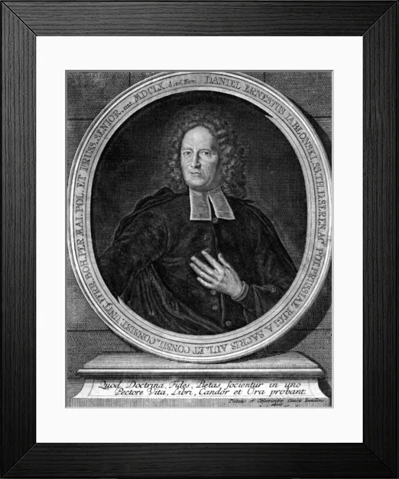 Framed Print : Daniel Ernst Jablonsky Framed Print : Daniel Ernst Jablonsky