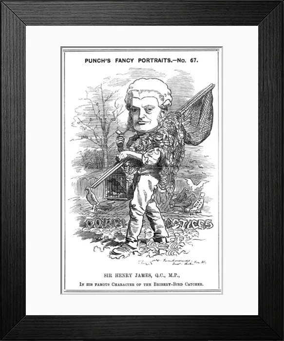 Framed Print : Henry Baron James Framed Print : Henry Baron James