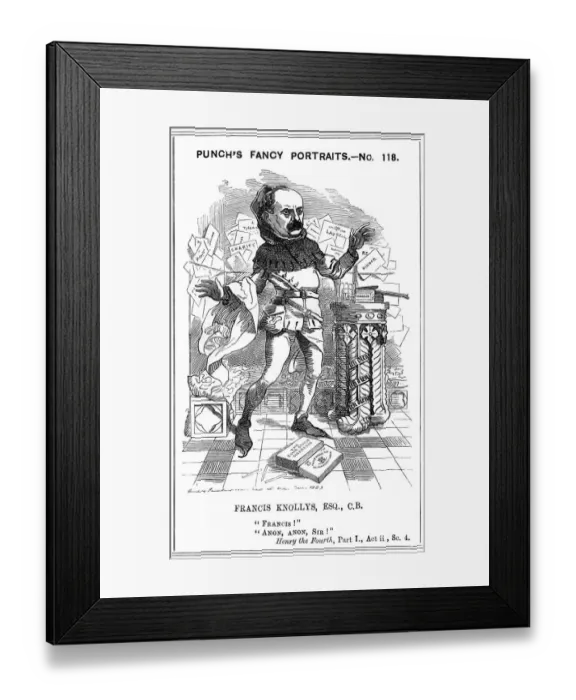 Framed Print : Francis Vct. Knollys Framed Print : Francis Vct. Knollys