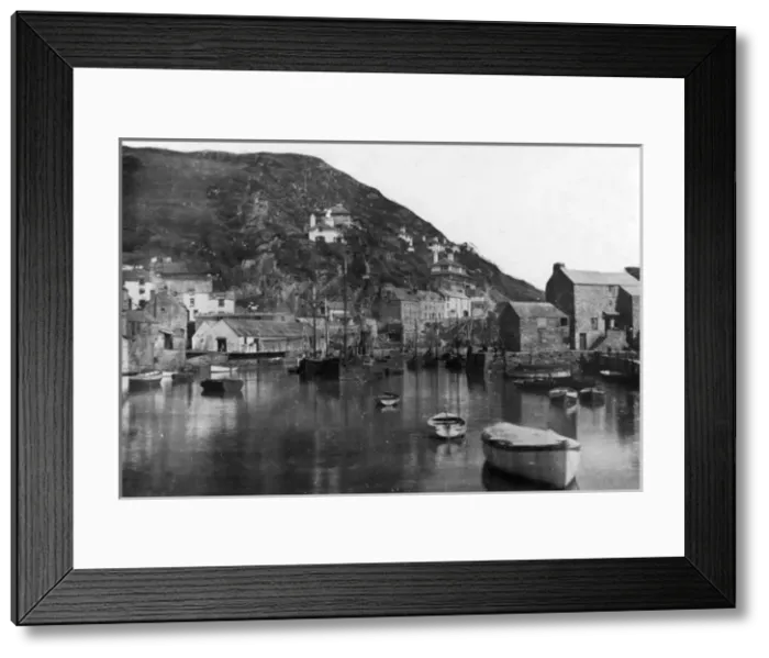 Framed Print : England / Polperro 1926 Framed Print : England / Polperro 1926