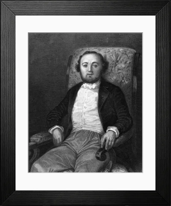 Framed Print : Jules Janin, Writer Framed Print : Jules Janin, Writer