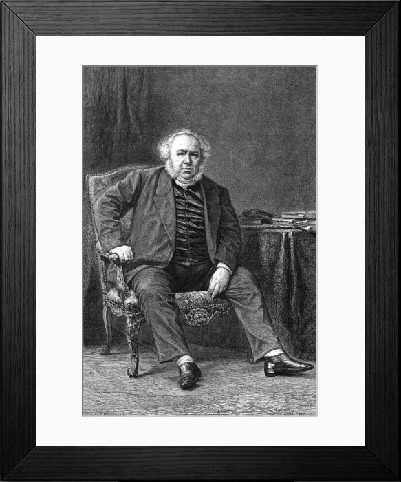 Framed Print : Jules Janin, Writer Framed Print : Jules Janin, Writer