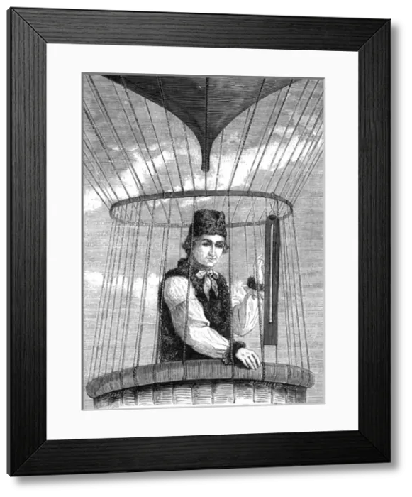 Framed Print : John Jeffries, Balloonist Framed Print : John Jeffries, Balloonist
