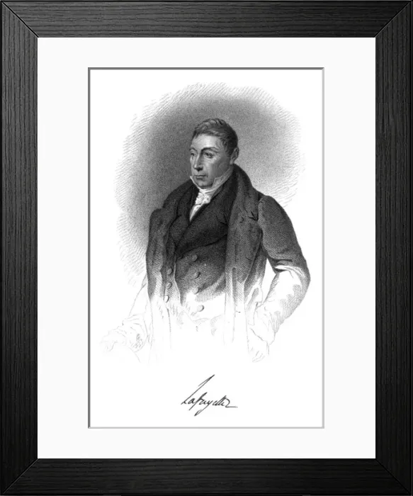 Framed Print : Marquis De Lafayette Framed Print : Marquis De Lafayette