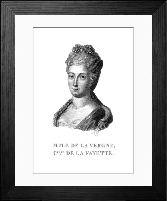 Framed Print : Comtesse De Lafayette Framed Print : Comtesse De Lafayette