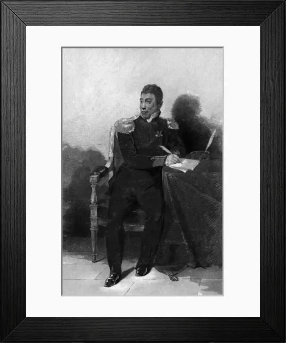 Framed Print : Marquis De Lafayette Framed Print : Marquis De Lafayette