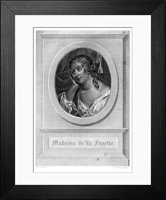Framed Print : Comtesse De Lafayette Framed Print : Comtesse De Lafayette