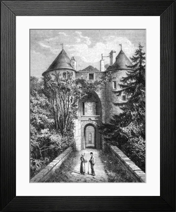 Framed Print : Residence of Lafayette Framed Print : Residence of Lafayette