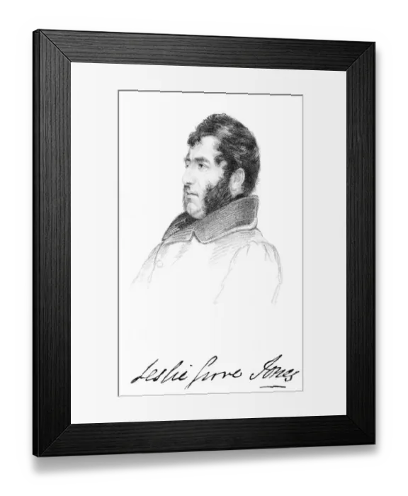 Framed Print : Leslie Grove Jones - 2 Framed Print : Leslie Grove Jones - 2