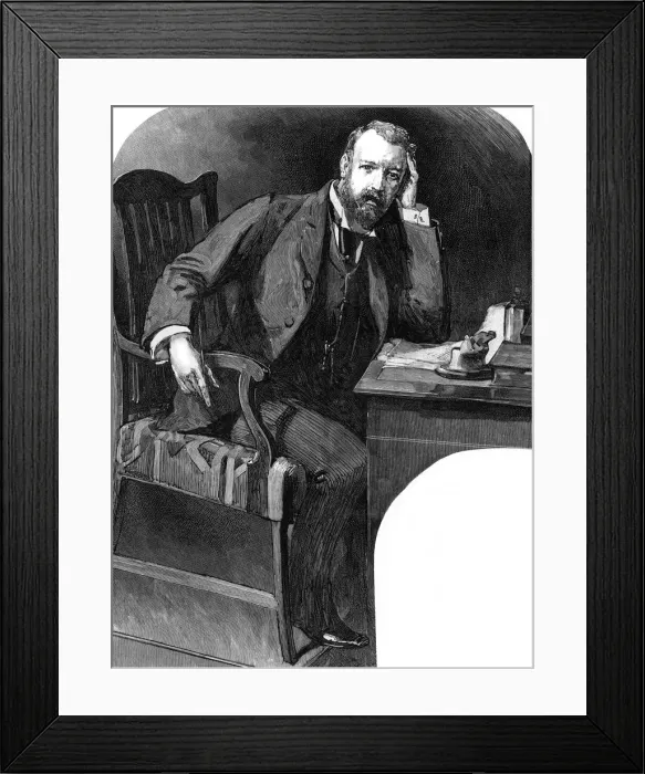 Framed Print : Henry Arthur Jones Framed Print : Henry Arthur Jones