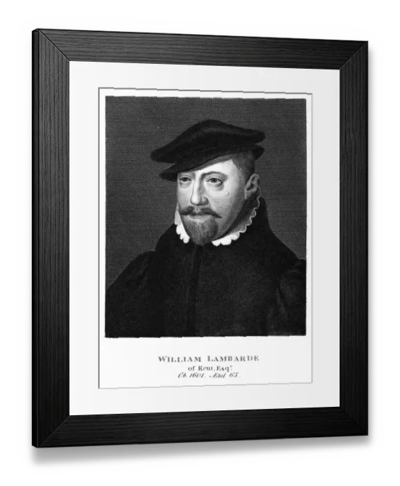 Framed Print : William Lambarde - 2 Framed Print : William Lambarde - 2