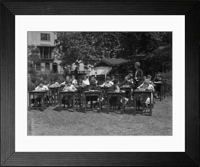 Framed Print : London Open Air School Framed Print : London Open Air School