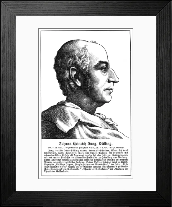 Framed Print : Jung-Stilling - 1 Framed Print : Jung-Stilling - 1