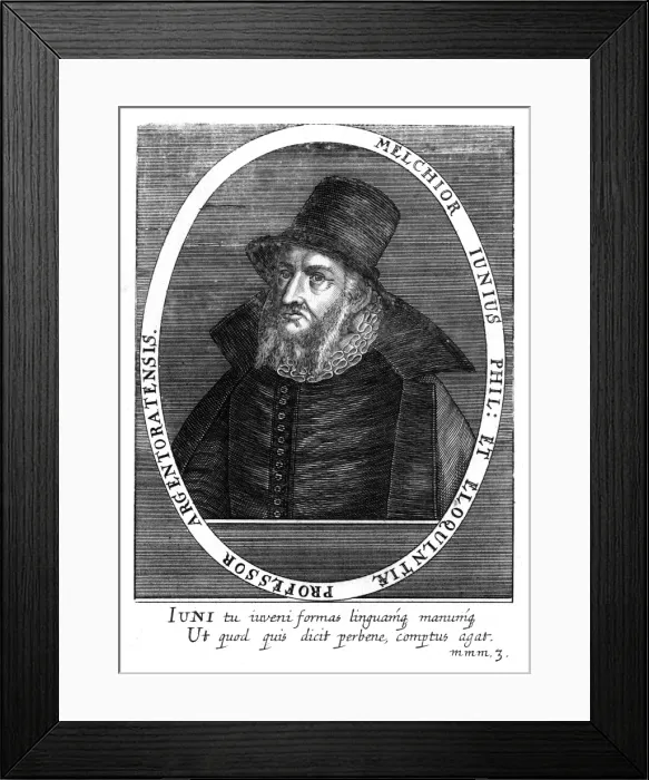 Framed Print : Melchior Junius Framed Print : Melchior Junius