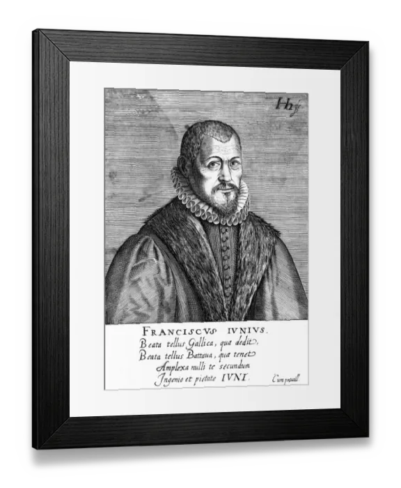 Framed Print : Francois Junius - 2 Framed Print : Francois Junius - 2
