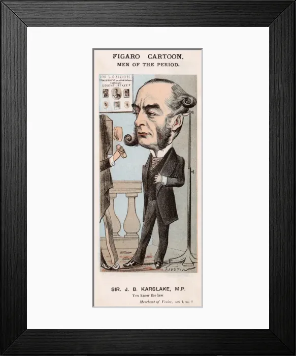 Framed Print : John Burgess Karslake Framed Print : John Burgess Karslake