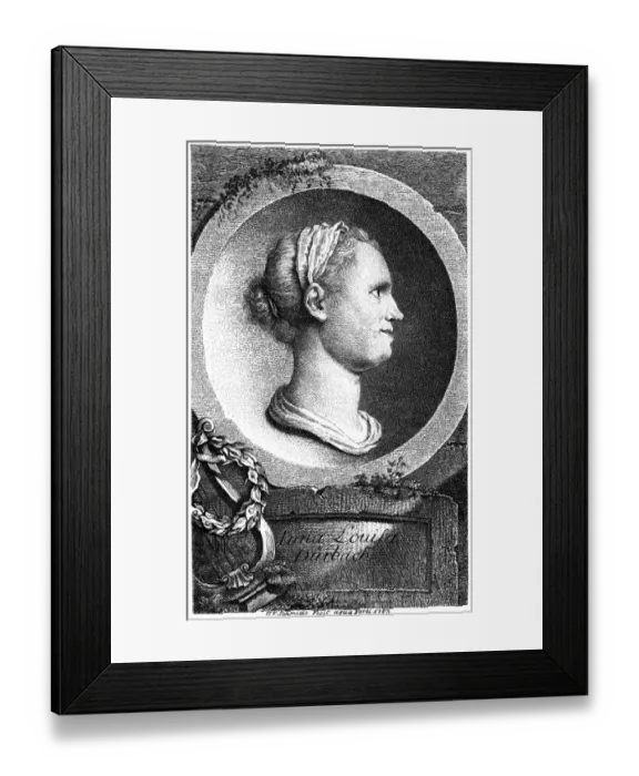 Framed Print : Anna Luise Karschin Framed Print : Anna Luise Karschin