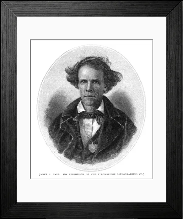 Framed Print : James Henry Lane Framed Print : James Henry Lane