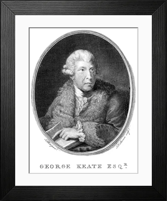 Framed Print : George Keate Framed Print : George Keate