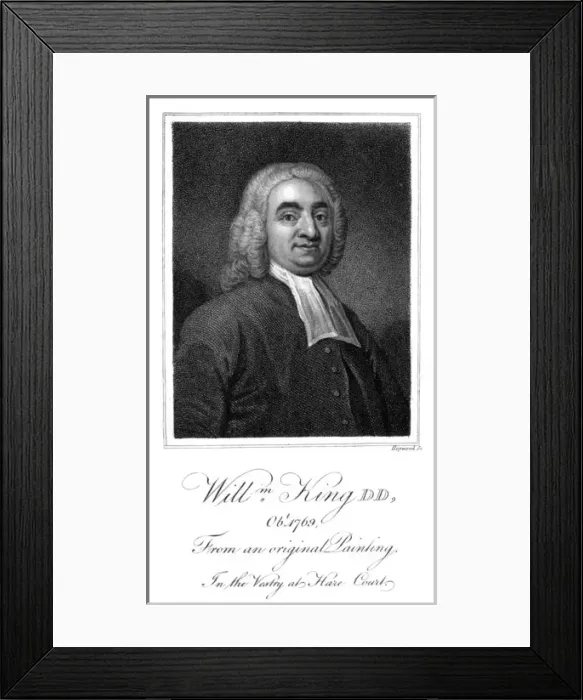 Framed Print : William King, Churchman Framed Print : William King, Churchman