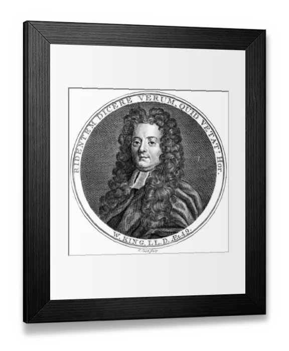 Framed Print : William King, Writer Framed Print : William King, Writer