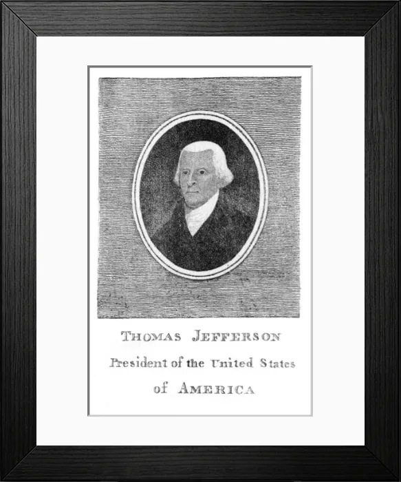 Framed Print : Jefferson (Kay) Framed Print : Jefferson (Kay)