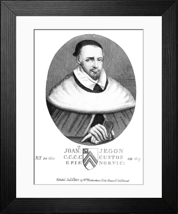 Framed Print : John Jegon, Bishop Framed Print : John Jegon, Bishop