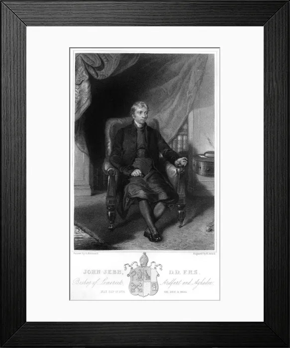 Framed Print : John Jebb, Bishop Framed Print : John Jebb, Bishop