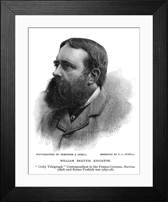 Framed Print : William Beattie Kingston Framed Print : William Beattie Kingston