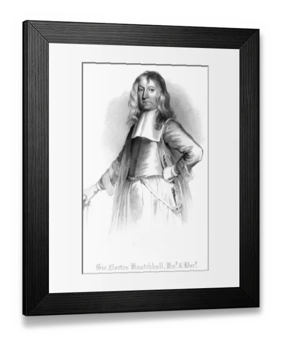 Framed Print : Sir Norton Knatchbull Framed Print : Sir Norton Knatchbull