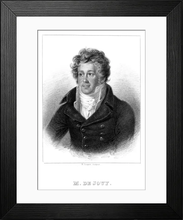 Framed Print : Victor Etienne Jouy Framed Print : Victor Etienne Jouy