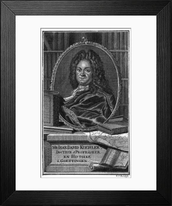 Framed Print : Johann David Koehler Framed Print : Johann David Koehler