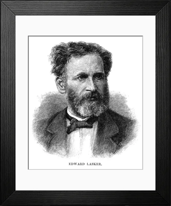 Framed Print : Eduard Lasker Framed Print : Eduard Lasker