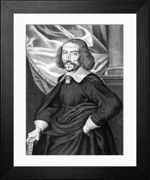 Framed Print : Jean Puget De LA Serre Framed Print : Jean Puget De LA Serre