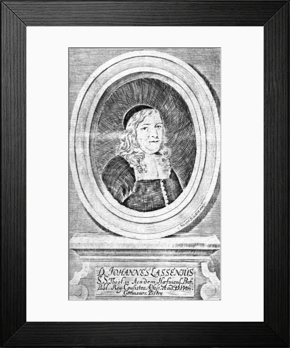 Framed Print : Johann Lassenius Framed Print : Johann Lassenius