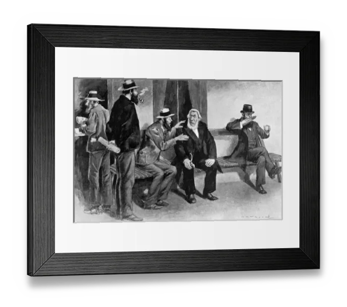 Framed Print : Kruger and Visitors Framed Print : Kruger and Visitors