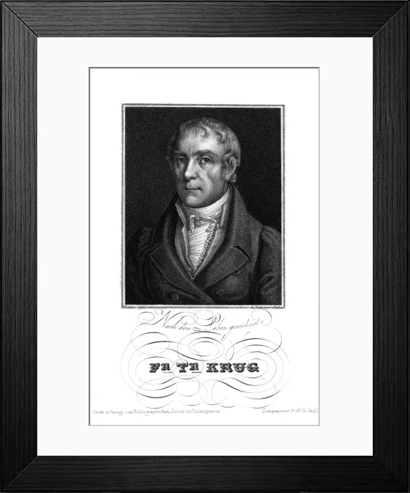 Framed Print : Wilhelm Ytaugott Krug Framed Print : Wilhelm Ytaugott Krug