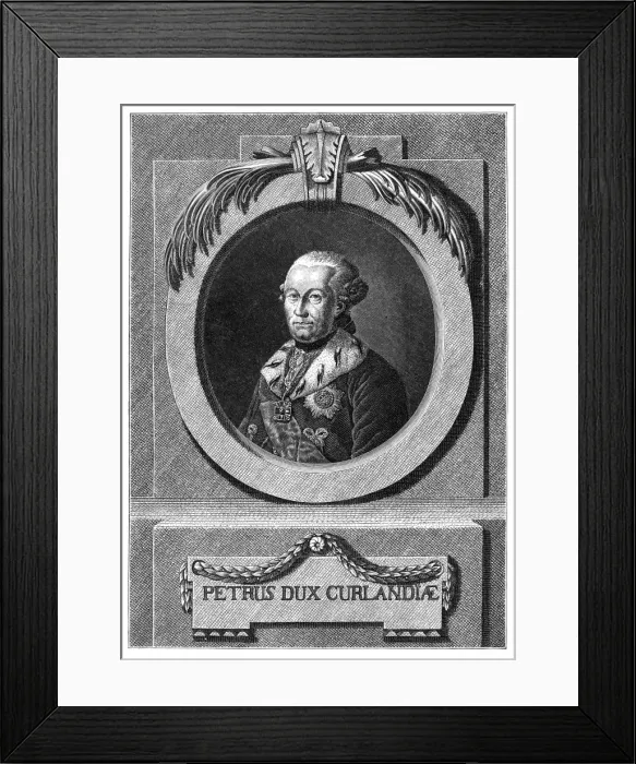 Framed Print : Peter Duke of Kurland Framed Print : Peter Duke of Kurland