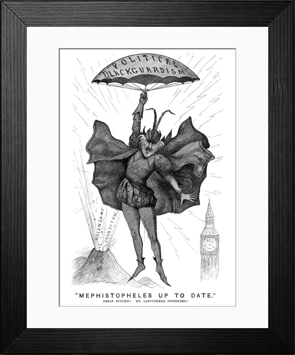 Framed Print : Labouchere Cartoon Framed Print : Labouchere Cartoon