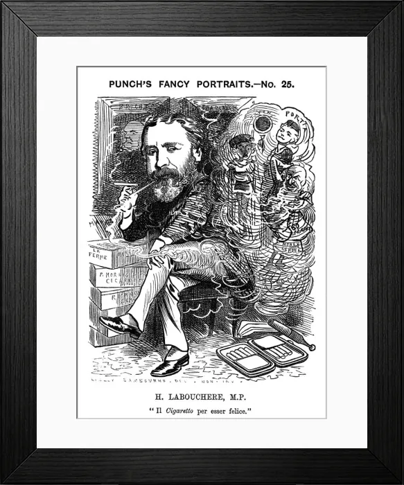Framed Print : Henry Labouchere Framed Print : Henry Labouchere