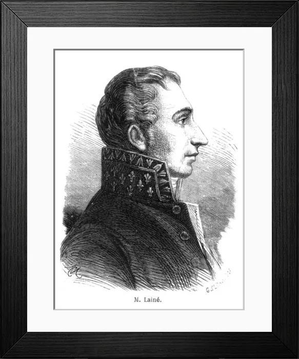 Framed Print : Joseph Vicomte Laine - 2 Framed Print : Joseph Vicomte Laine - 2