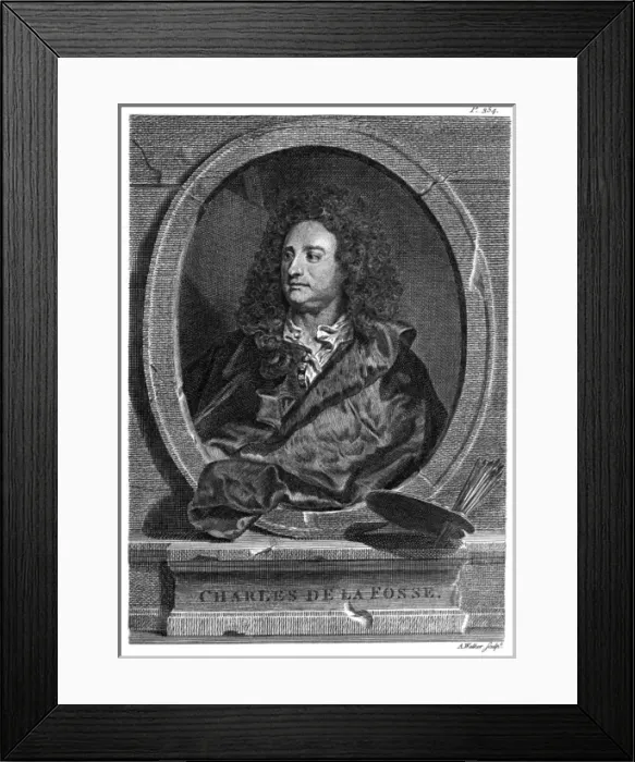 Framed Print : Charles De LA Fosse - 1 Framed Print : Charles De LA Fosse - 1