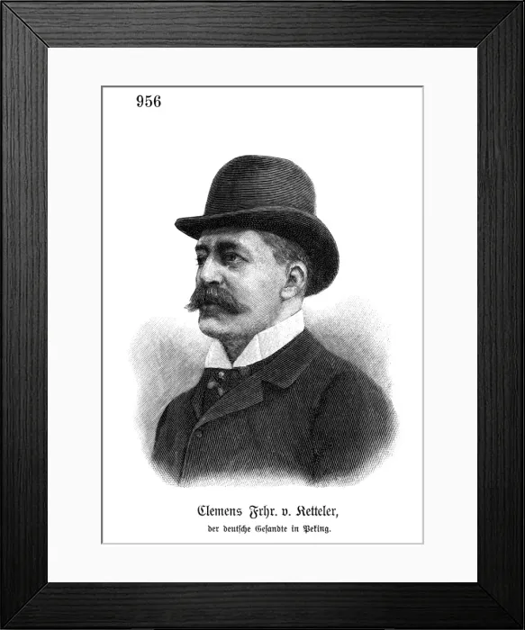 Framed Print : Clemens Von Ketteler Framed Print : Clemens Von Ketteler