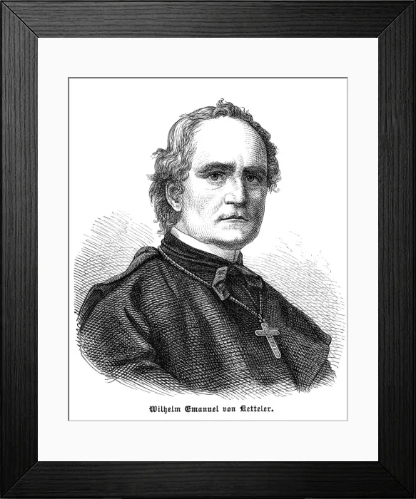 Framed Print : Wilhelm Von Ketteler Framed Print : Wilhelm Von Ketteler