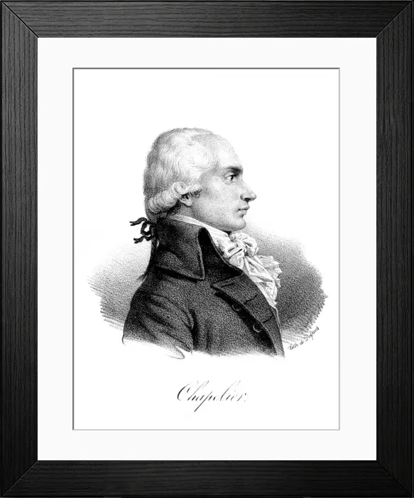 Framed Print : Isaac Le Chapelier Framed Print : Isaac Le Chapelier