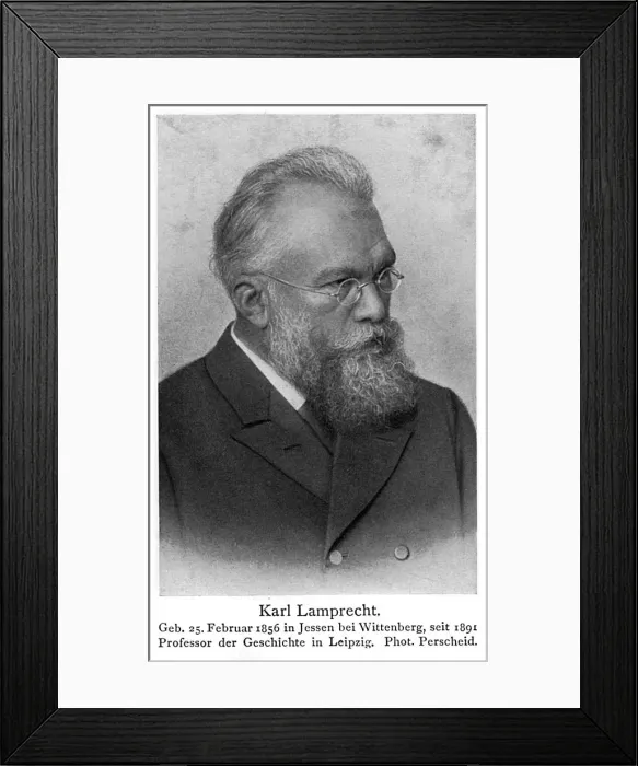 Framed Print : Karl Lamprecht Framed Print : Karl Lamprecht