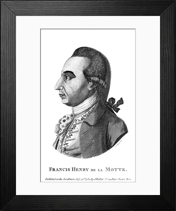 Framed Print : Francois Comte LA Motte Framed Print : Francois Comte LA Motte