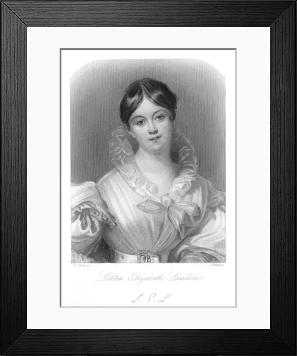 Framed Print : Letitia Landon - 6 Framed Print : Letitia Landon - 6